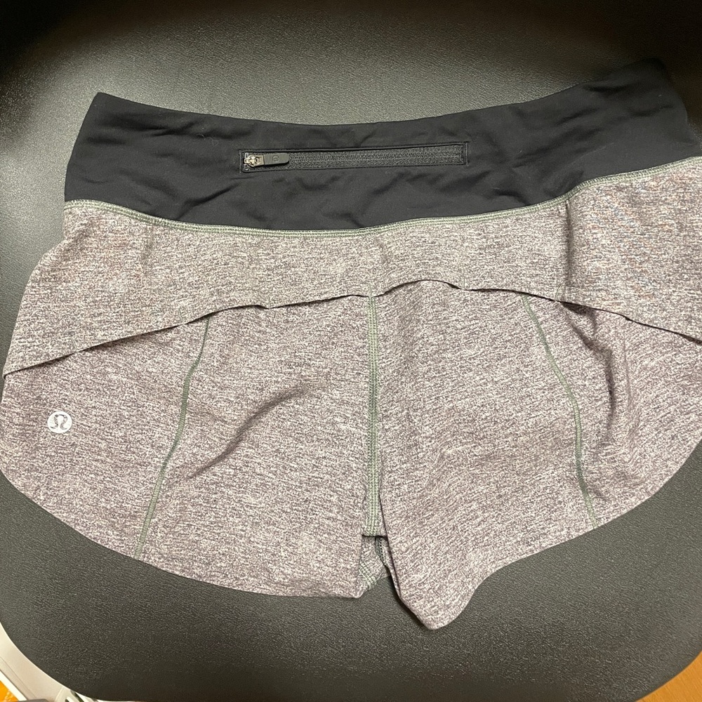 Lululemon speed up 2.5” seam low-rise